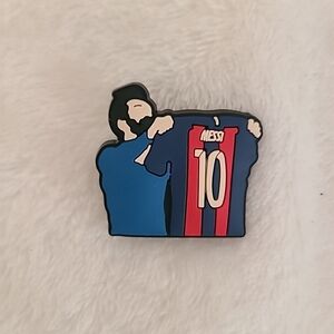 Soccer Lionel Messi Croc Charm